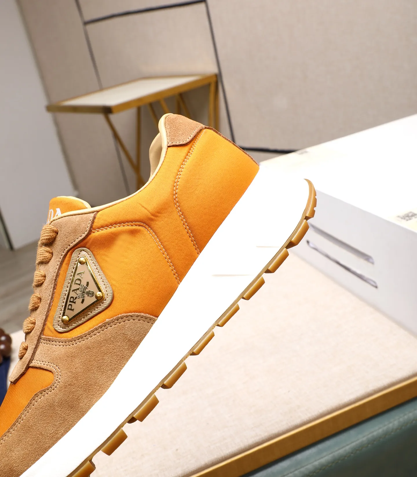 Men's shoes💰460🌹🌹[PRADA—Prada] latest model🙈original replica! 👟👟👟Available here. The workmanship is top-notch. The upper is made from Italy. 🇮🇹Imported first-layer cowhide. ❗️Breathable genuine leather lining @Suitable for travel. The original version has an enlarged engraved sole, making it suitable for all kinds of travels, showing low-key luxury. Let quality speak for itself. Color: Size: 38-44
